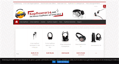 Desktop Screenshot of kopfhoerer24.net